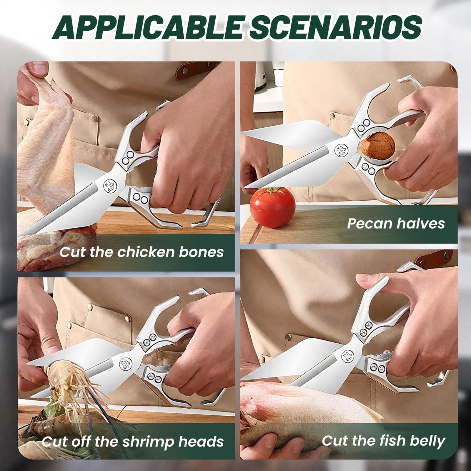 Commercial Kitchen Accessories - مقصات مطبخ من الفولاذ المقاوم للصدأ