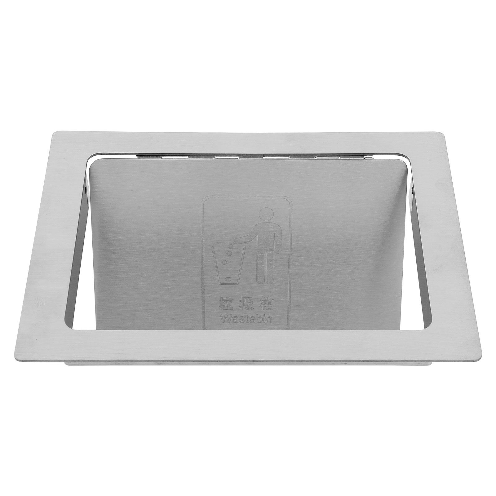 Commercial Kitchen Garbage Can - غطاء سلة مهملات مدمج في سطح