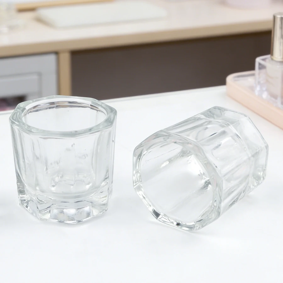 Commercial Kitchen Accessories - وعاء زجاجي كريستالي صغير، كوب أكريليك