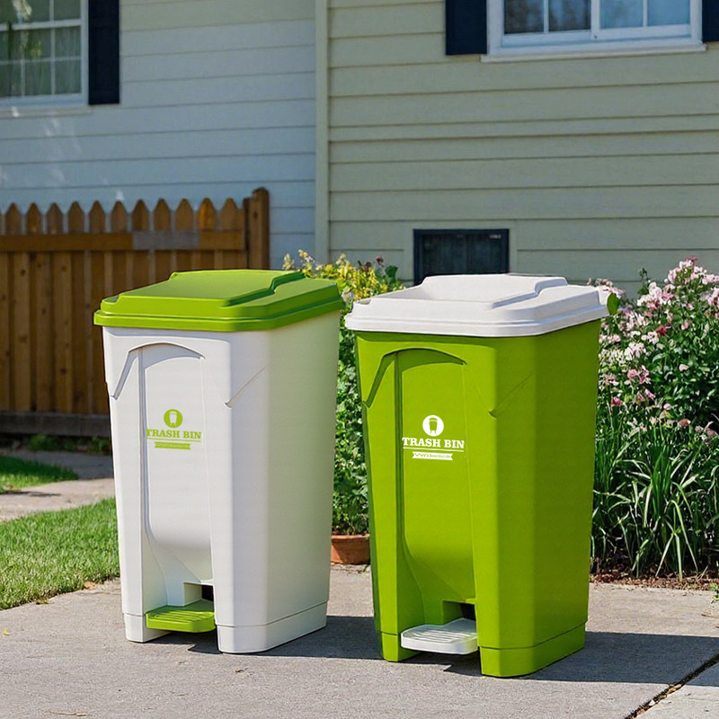 Commercial Kitchen Garbage Can - سلة مهملات خارجية كبيرة، حاوية قمامة