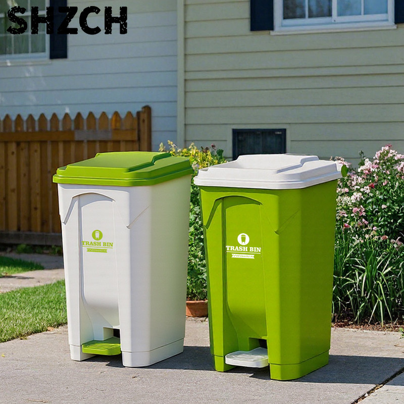 Commercial Kitchen Garbage Can - سلة مهملات خارجية كبيرة، حاوية قمامة