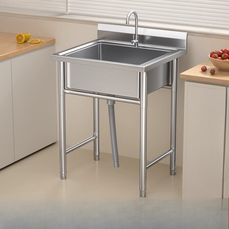 حوض غسيل تجاري من الفولاذ المق - مراجعة Commercial Kitchen Double Sink وسعره