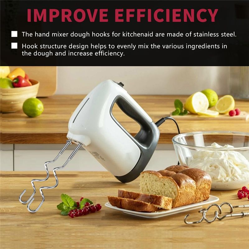 خطاف عجين A23E للاستبدال في خل - مراجعة Kitchenaid Mixer Hand Mixer وسعره