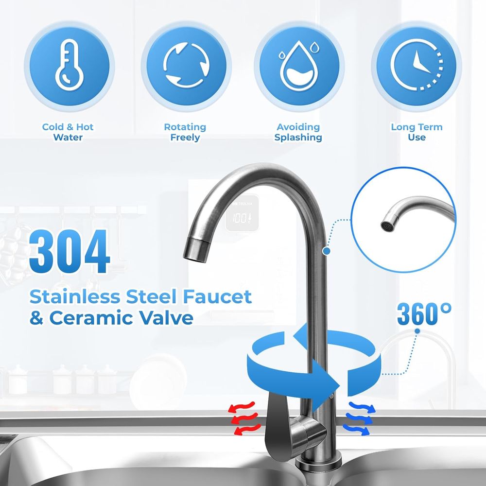 حوض مطبخ تجاري مزدوج مع طاولة  - مراجعة Commercial Kitchen Double Sink وسعره