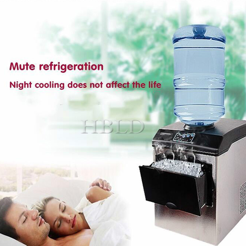 ماكينة صنع الثلج السريعة والمح - مراجعة Commercial Kitchen Ice Machine وسعره