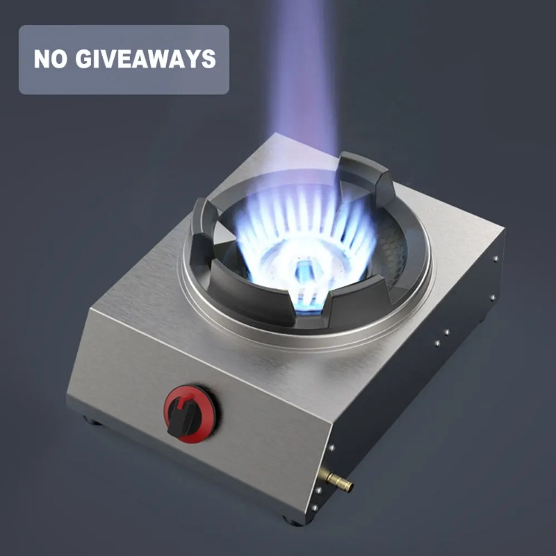المطبخ موقد غاز الموقد موقد غا - مراجعة Commercial Kitchen Stove وسعره