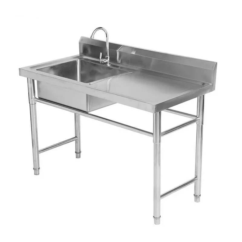 حوض غسيل تجاري من الستانلس ستي - مراجعة Commercial Kitchen Double Sink وسعره