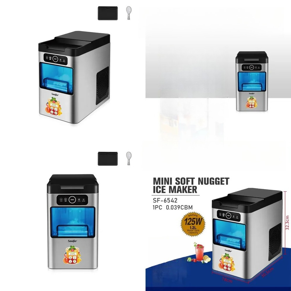 آلة صنع الثلج الأوتوماتيكية SF - مراجعة Commercial Kitchen Ice Machine وسعره
