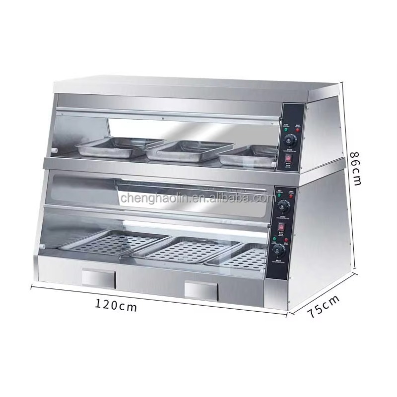 خزانة عرض كهربائية معزولة حرار - مراجعة Commercial Kitchen Accessories وسعره