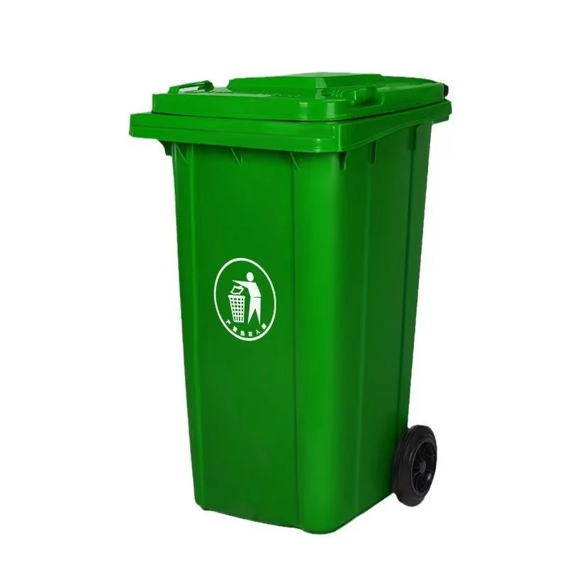 حاوية نفايات خارجية بعجلات سعة - مراجعة Commercial Kitchen Garbage Can وسعره