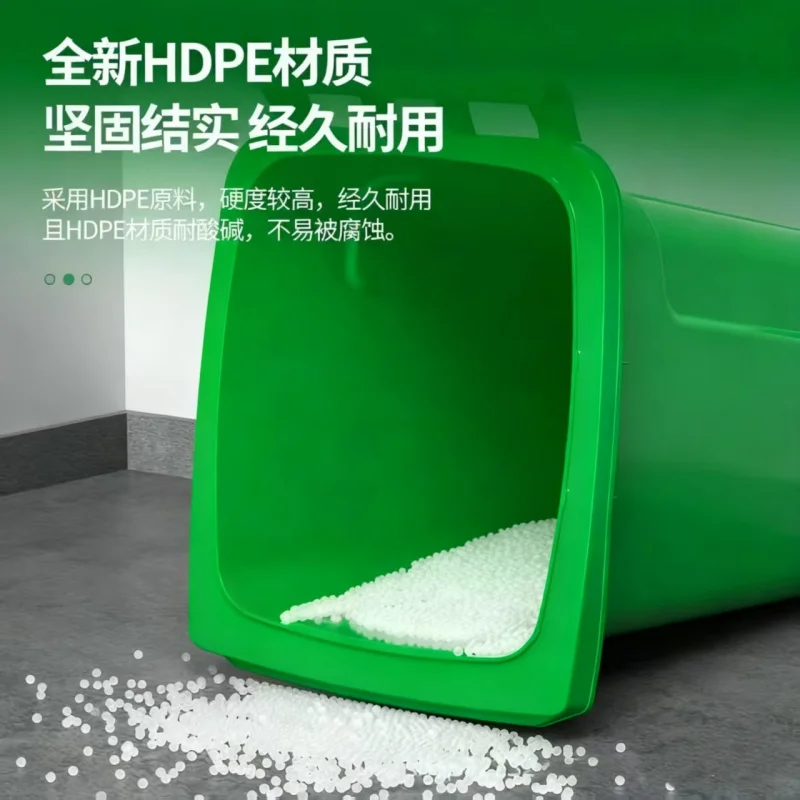 حاوية نفايات خارجية بعجلات سعة - مراجعة Commercial Kitchen Garbage Can وسعره