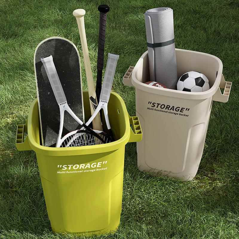 سلة مهملات كبيرة السعة بتصميم  - مراجعة Commercial Kitchen Garbage Can وسعره