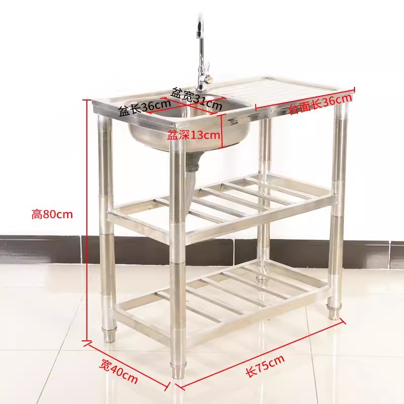 حوض غسيل مزدوج من الفولاذ المق - مراجعة Commercial Kitchen Double Sink وسعره