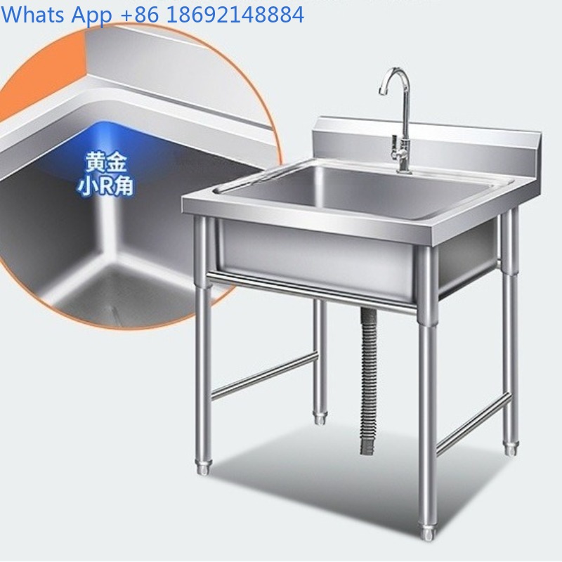 حوض تجاري من الفولاذ المقاوم ل - مراجعة Commercial Kitchen Double Sink وسعره