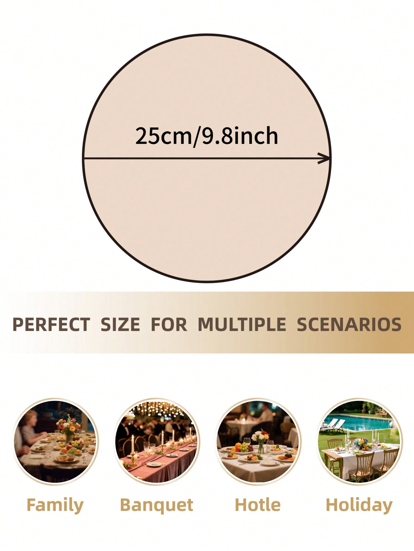 1/2/4/6 قطع مفارش طاولة مستدير - مراجعة Commercial Kitchen Table وسعره