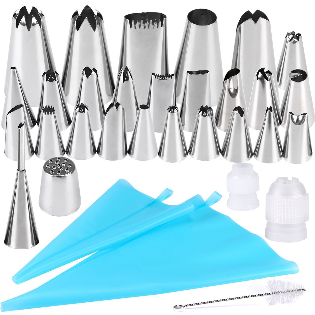 أدوات تزيين الكيك بالفوهة، معد - مراجعة Commercial Kitchen Accessories وسعره