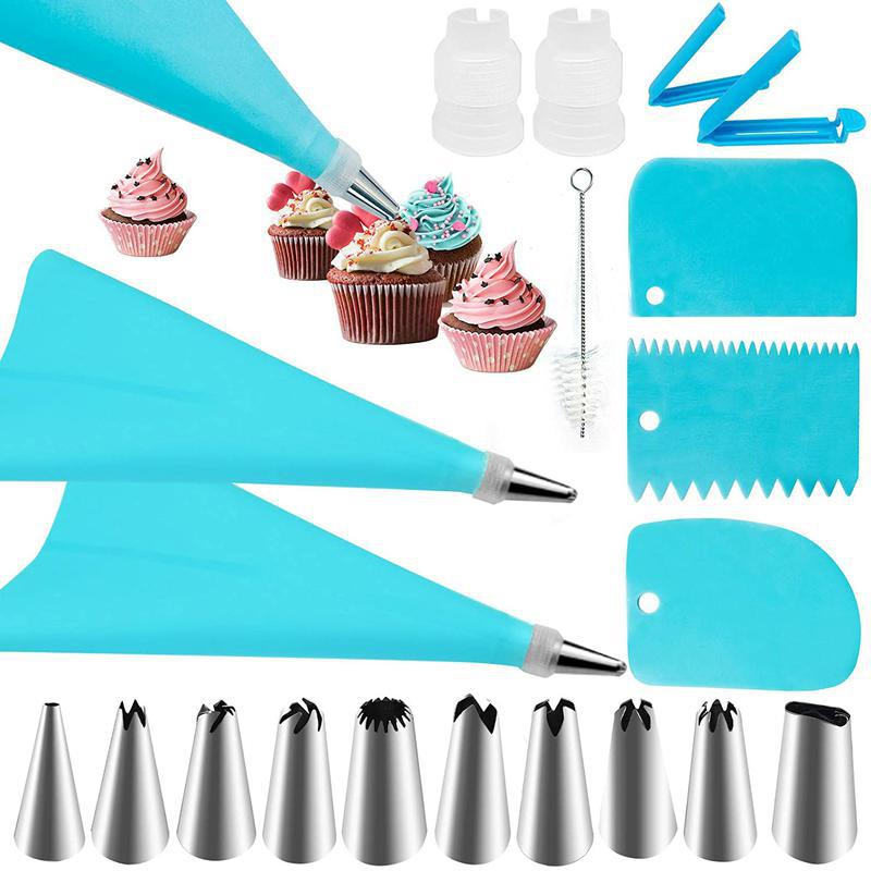 أدوات تزيين الكيك بالفوهة، معد - مراجعة Commercial Kitchen Accessories وسعره