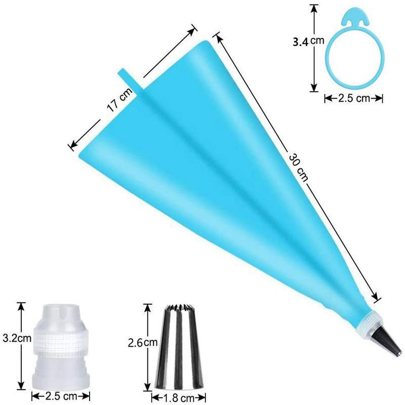 أدوات تزيين الكيك بالفوهة، معد - مراجعة Commercial Kitchen Accessories وسعره